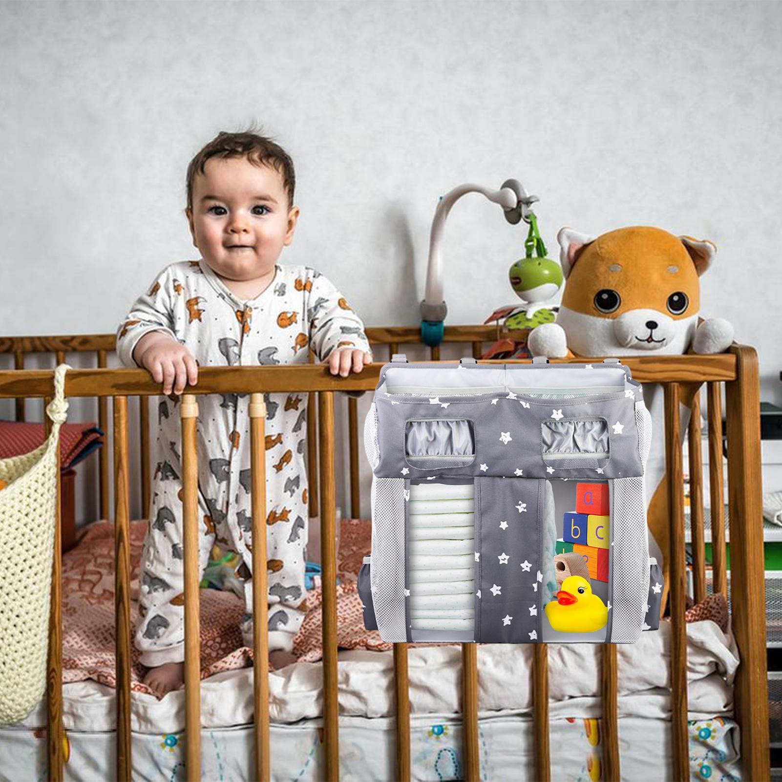 معلقة سرير الطفل حقيبة التخزين - مراجعة Baby Nursery Organizer وسعره