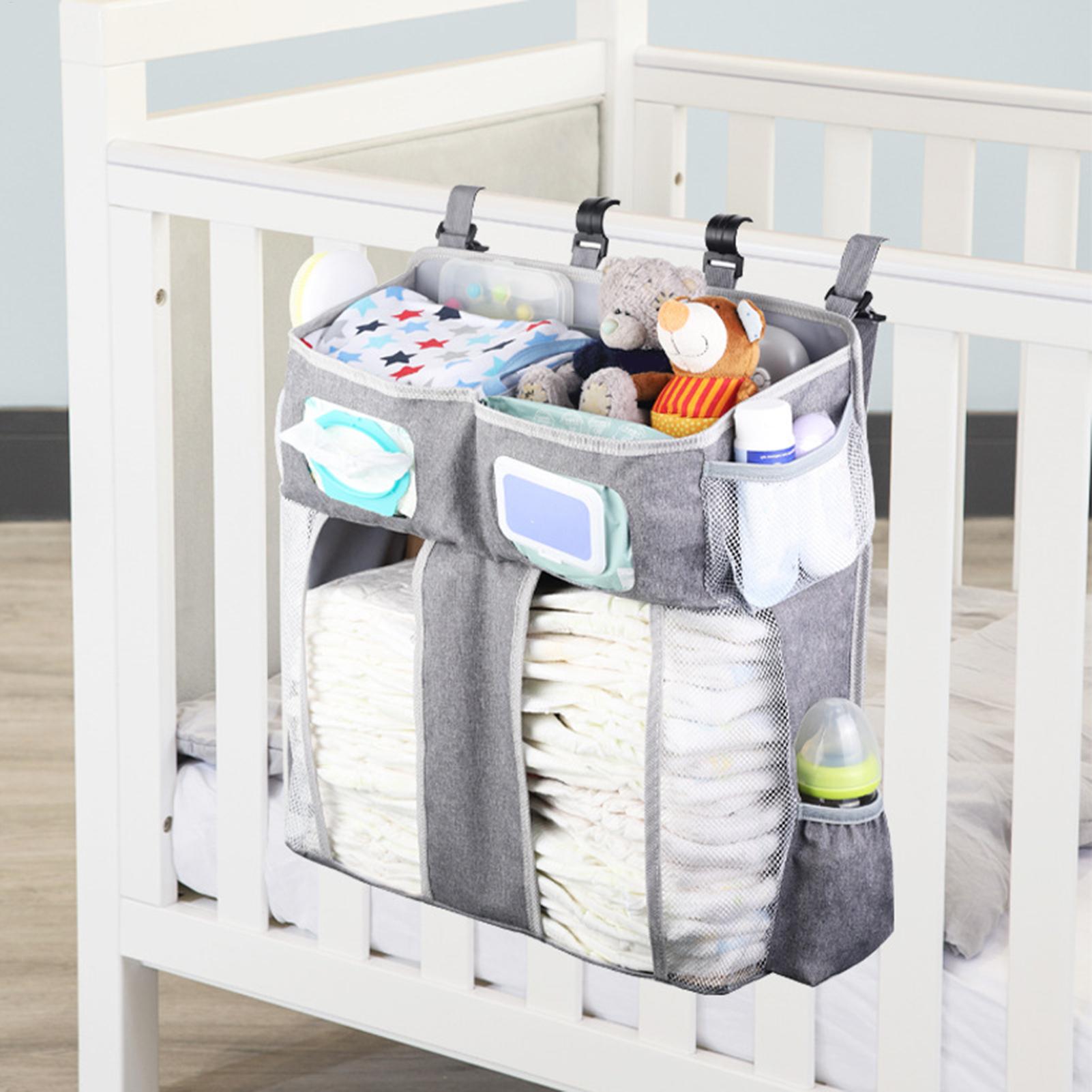 معلقة سرير الطفل حقيبة التخزين - مراجعة Baby Nursery Organizer وسعره