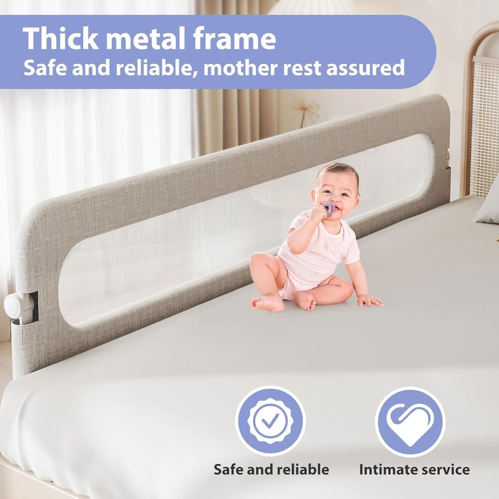 حواجز سرير للأطفال - حاجز سرير - مراجعة Bed Rail Toddler وسعره