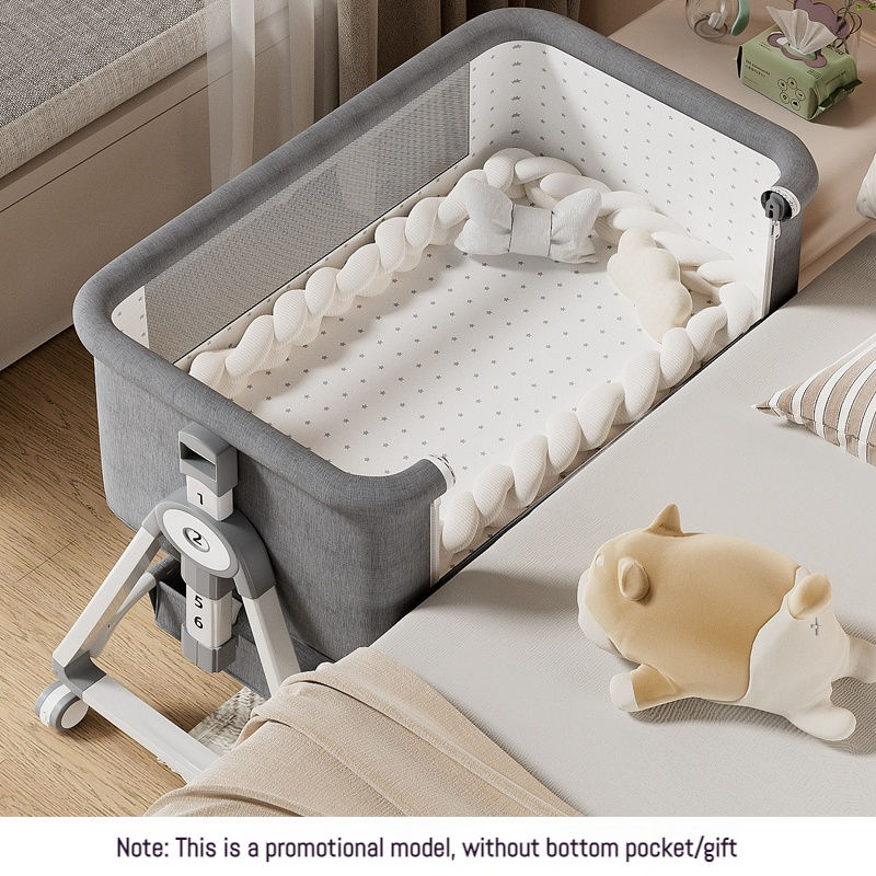 سرير أطفال 3 في 1 قابل للتعديل - مراجعة Bassinet Bedside Sleeper وسعره