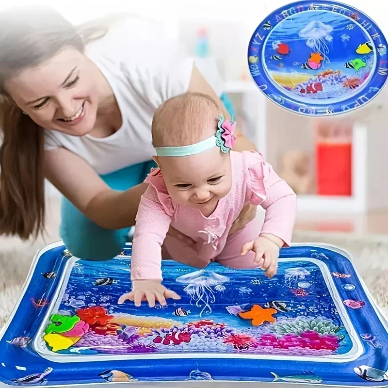 حصيرة لعب مائية قابلة للنفخ من - مراجعة Baby Nursery Cushion وسعره