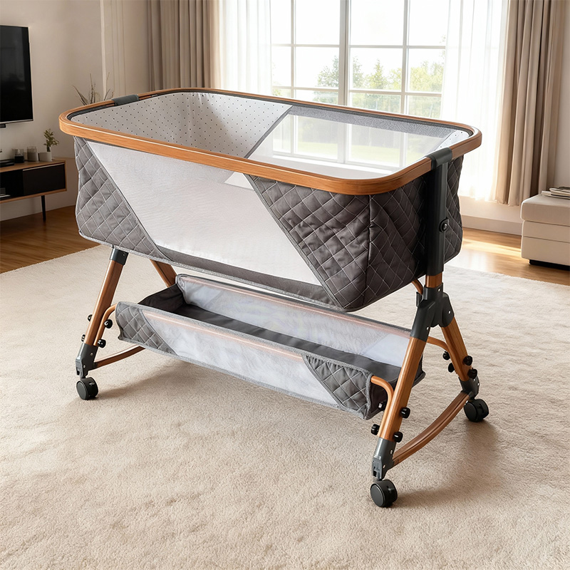 سرير أطفال فاخر قابل للطي بالج - مراجعة Bassinet Bedside Sleeper وسعره