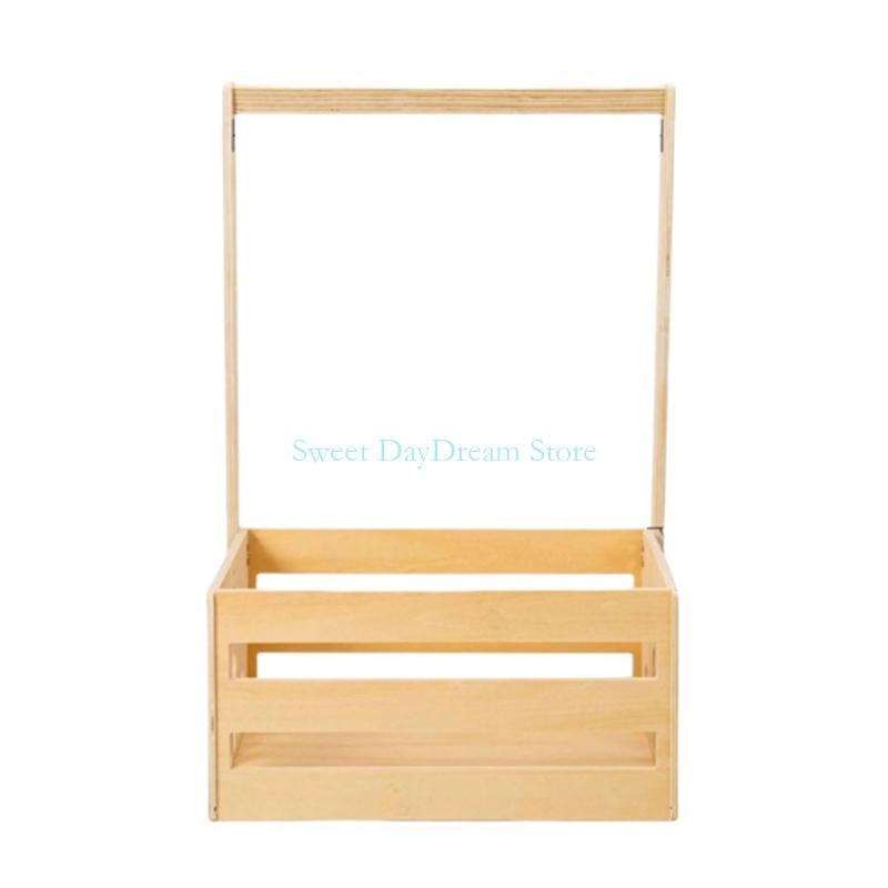 Y88C Wooden Baby Showers هدية  - مراجعة Baby Nursery Basket وسعره
