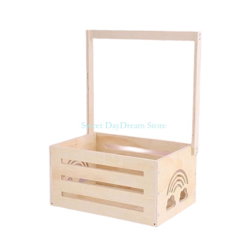 Y88C Wooden Baby Showers هدية  - مراجعة Baby Nursery Basket وسعره